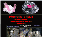 Desktop Screenshot of mineralsvillage.it